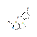 6-Chloro-1-(2,4-difluorophenyl)-1H-pyrazolo[3,4-d]pyrimidine