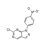 6-Chloro-1-(4-nitrophenyl)-1H-pyrazolo[3,4-d]pyrimidine
