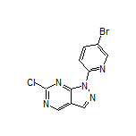 1-(5-Bromopyridin-2-yl)-6-chloro-1H-pyrazolo[3,4-d]pyrimidine