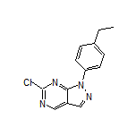 6-Chloro-1-(4-ethylphenyl)-1H-pyrazolo[3,4-d]pyrimidine