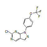 6-Chloro-1-[4-(trifluoromethoxy)phenyl]-1H-pyrazolo[3,4-d]pyrimidine