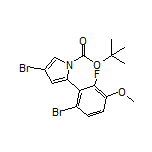 4-Bromo-2-(6-bromo-2-fluoro-3-methoxyphenyl)-1-Boc-1H-pyrrole
