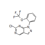 6-Chloro-1-[2-(trifluoromethoxy)phenyl]-1H-pyrazolo[3,4-d]pyrimidine
