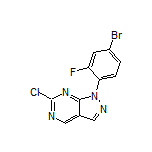 1-(4-Bromo-2-fluorophenyl)-6-chloro-1H-pyrazolo[3,4-d]pyrimidine