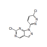 6-Chloro-1-(6-chloropyridazin-3-yl)-1H-pyrazolo[3,4-d]pyrimidine
