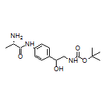 (2S)-2-Amino-N-[4-[2-(Boc-amino)-1-hydroxyethyl]phenyl]propanamide