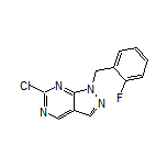 6-Chloro-1-(2-fluorobenzyl)-1H-pyrazolo[3,4-d]pyrimidine