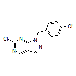 6-Chloro-1-(4-chlorobenzyl)-1H-pyrazolo[3,4-d]pyrimidine