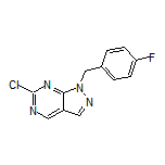 6-Chloro-1-(4-fluorobenzyl)-1H-pyrazolo[3,4-d]pyrimidine