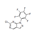 6-Chloro-1-(perfluorophenyl)-1H-pyrazolo[3,4-d]pyrimidine