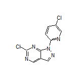 6-Chloro-1-(5-chloropyridin-2-yl)-1H-pyrazolo[3,4-d]pyrimidine