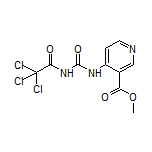 Methyl 4-[3-(2,2,2-Trichloroacetyl)ureido]nicotinate