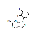 6-Chloro-1-(2-chloro-3-fluorophenyl)-1H-pyrazolo[3,4-d]pyrimidine