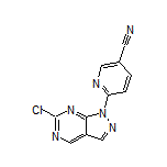 6-(6-Chloro-1H-pyrazolo[3,4-d]pyrimidin-1-yl)nicotinonitrile