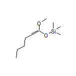 [(1-Methoxy-1-hexen-1-yl)oxy]trimethylsilane