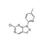 6-Chloro-1-(5-methylpyridin-2-yl)-1H-pyrazolo[3,4-d]pyrimidine