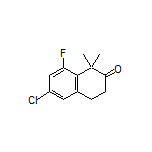 6-Chloro-8-fluoro-1,1-dimethyl-3,4-dihydronaphthalen-2(1H)-one