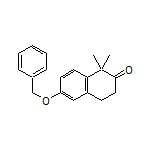 6-(Benzyloxy)-1,1-dimethyl-3,4-dihydronaphthalen-2(1H)-one