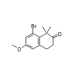 8-Bromo-6-methoxy-1,1-dimethyl-3,4-dihydronaphthalen-2(1H)-one
