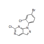 1-(4-Bromo-2-chlorophenyl)-6-chloro-1H-pyrazolo[3,4-d]pyrimidine