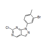 1-(3-Bromo-4-methylphenyl)-6-chloro-1H-pyrazolo[3,4-d]pyrimidine