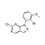 1-(2-Bromo-3-methoxyphenyl)-6-chloro-1H-pyrazolo[3,4-d]pyrimidine