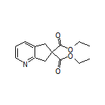 Diethyl 5H-Cyclopenta[b]pyridine-6,6(7H)-dicarboxylate