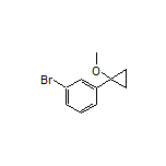 1-Bromo-3-(1-methoxycyclopropyl)benzene