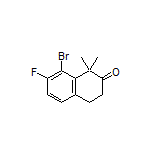 8-Bromo-7-fluoro-1,1-dimethyl-3,4-dihydronaphthalen-2(1H)-one