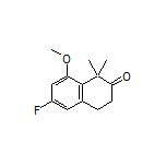 6-Fluoro-8-methoxy-1,1-dimethyl-3,4-dihydronaphthalen-2(1H)-one
