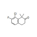 8-Chloro-7-fluoro-1,1-dimethyl-3,4-dihydronaphthalen-2(1H)-one