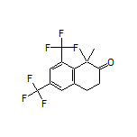 1,1-Dimethyl-6,8-bis(trifluoromethyl)-3,4-dihydronaphthalen-2(1H)-one