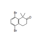 5,8-Dibromo-1,1-dimethyl-3,4-dihydronaphthalen-2(1H)-one