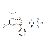 5,7-Di-tert-butyl-3-phenylbenzo[d]oxazol-3-ium Trifluoromethanesulfonate