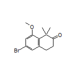 6-Bromo-8-methoxy-1,1-dimethyl-3,4-dihydronaphthalen-2(1H)-one