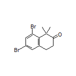 6,8-Dibromo-1,1-dimethyl-3,4-dihydronaphthalen-2(1H)-one