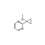 2-(1-Methoxycyclopropyl)pyrimidine
