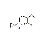 2-Fluoro-1-methoxy-4-(1-methoxycyclopropyl)benzene