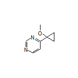 4-(1-Methoxycyclopropyl)pyrimidine