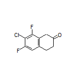 7-Chloro-6,8-difluoro-3,4-dihydronaphthalen-2(1H)-one