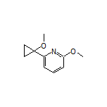 2-Methoxy-6-(1-methoxycyclopropyl)pyridine
