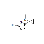 2-Bromo-5-(1-methoxycyclopropyl)thiophene