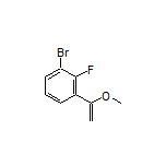 1-Bromo-2-fluoro-3-(1-methoxyvinyl)benzene