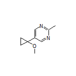 5-(1-Methoxycyclopropyl)-2-methylpyrimidine