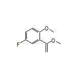 4-Fluoro-1-methoxy-2-(1-methoxyvinyl)benzene
