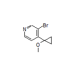 3-Bromo-4-(1-methoxycyclopropyl)pyridine