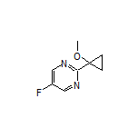 5-Fluoro-2-(1-methoxycyclopropyl)pyrimidine