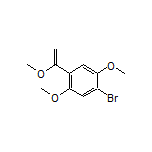 1-Bromo-2,5-dimethoxy-4-(1-methoxyvinyl)benzene