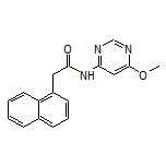 N-(6-Methoxy-4-pyrimidinyl)-2-(1-naphthyl)acetamide