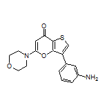 3-(3-Aminophenyl)-5-morpholino-7H-thieno[3,2-b]pyran-7-one